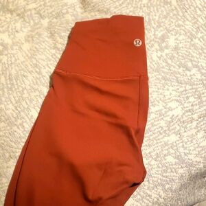 Lululemon Rust Leggings